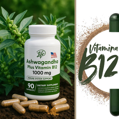 ✅ Ashwagandha Premium – Controla el Estrés y Recupera tu Equilibrio