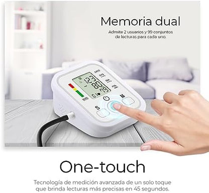 MEDIDOR DE PRESION ARTERIAL DE BRAZO ZK-B869