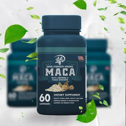 🔥 Maca Peruana Orgánica | Energía, Libido y Vitalidad Natural
